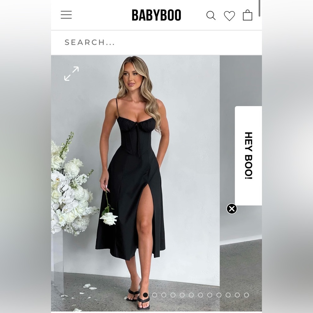 Babyboo fashion midi Deanna dress.